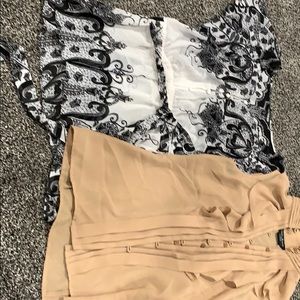 Two dressy tops